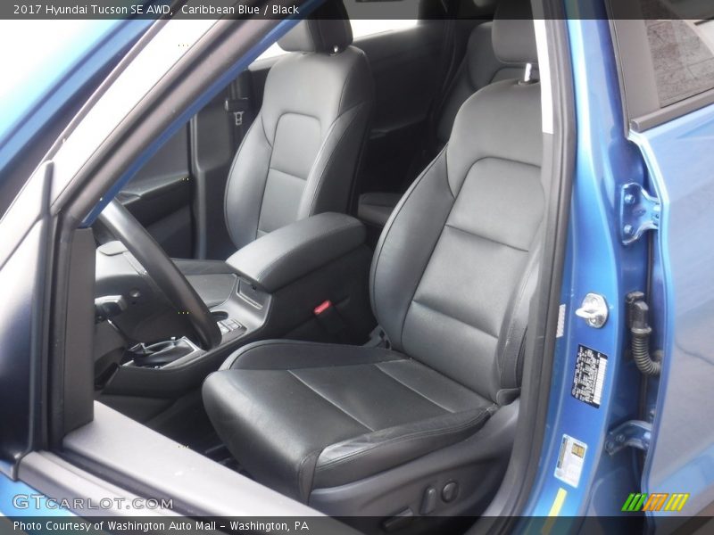 Caribbean Blue / Black 2017 Hyundai Tucson SE AWD