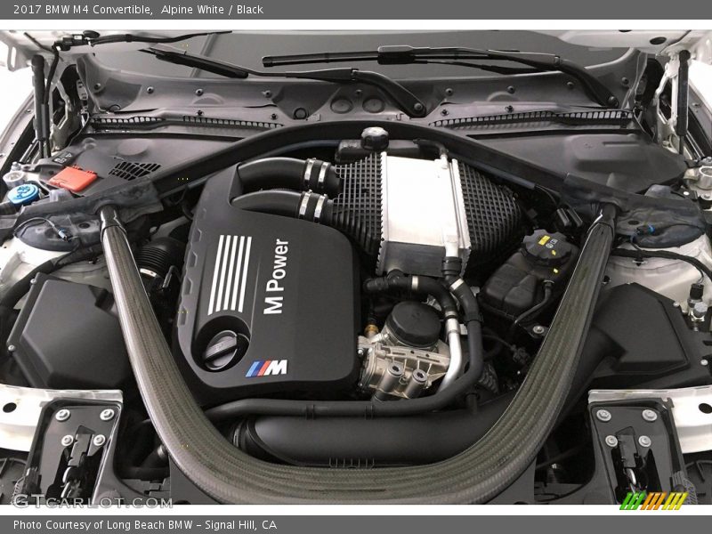  2017 M4 Convertible Engine - 3.0 Liter M TwinPower Turbocharged DOHC 24-Valve VVT Inline 6 Cylinder