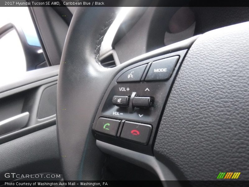 Caribbean Blue / Black 2017 Hyundai Tucson SE AWD