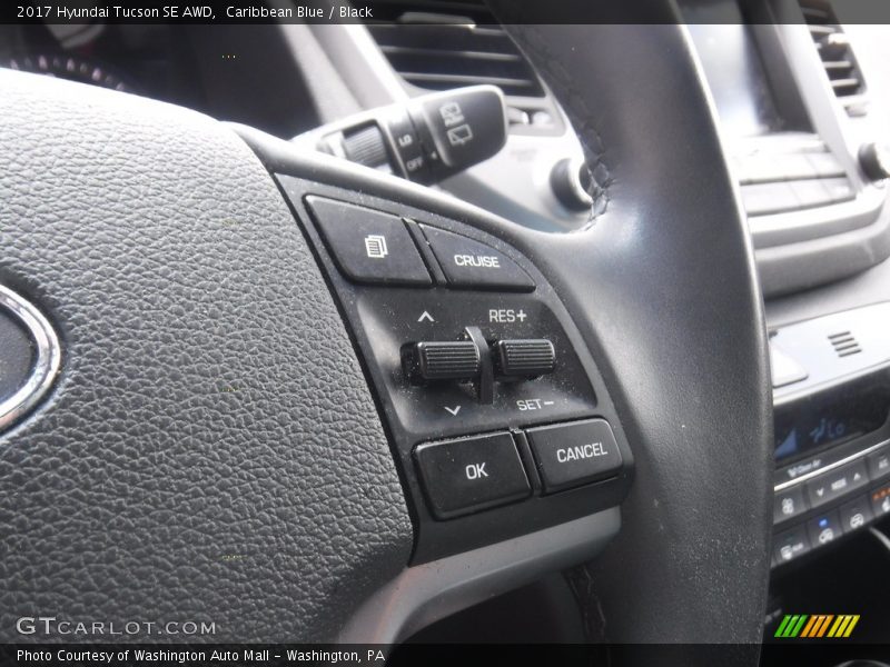 Caribbean Blue / Black 2017 Hyundai Tucson SE AWD