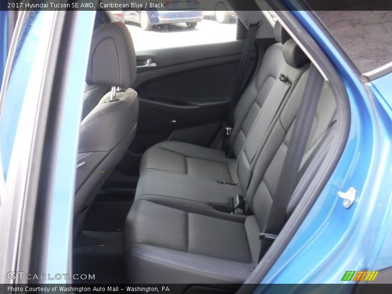 Caribbean Blue / Black 2017 Hyundai Tucson SE AWD