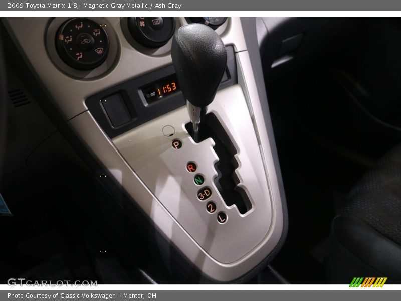 Magnetic Gray Metallic / Ash Gray 2009 Toyota Matrix 1.8