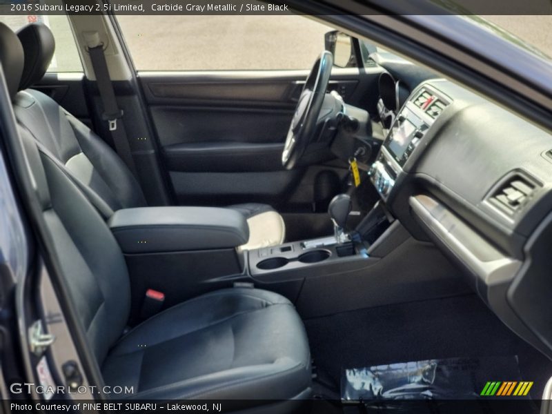 Front Seat of 2016 Legacy 2.5i Limited