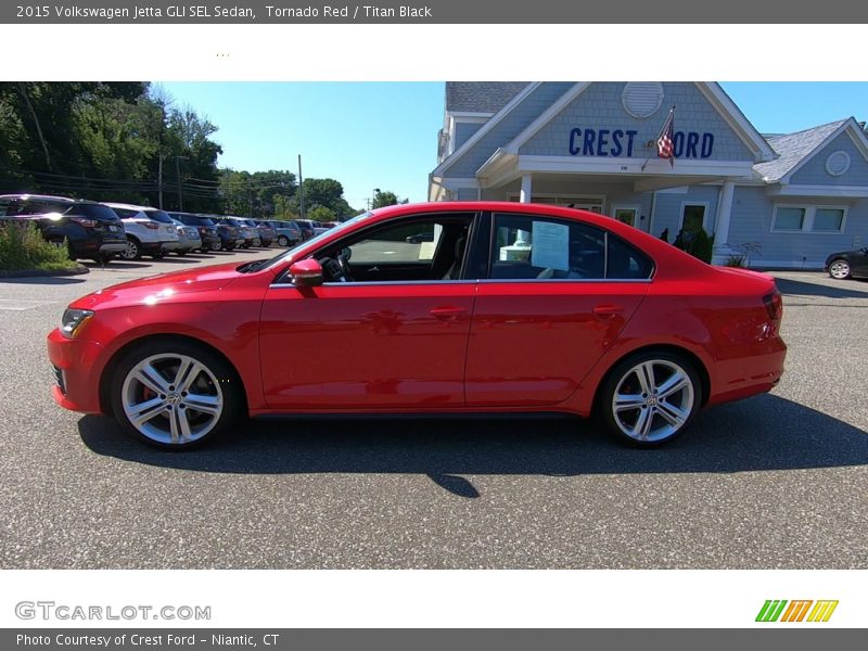  2015 Jetta GLI SEL Sedan Tornado Red