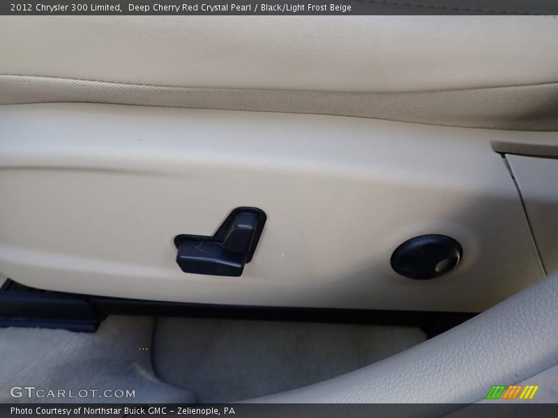Deep Cherry Red Crystal Pearl / Black/Light Frost Beige 2012 Chrysler 300 Limited