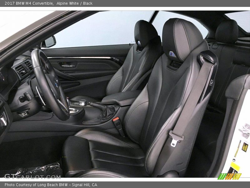 Front Seat of 2017 M4 Convertible