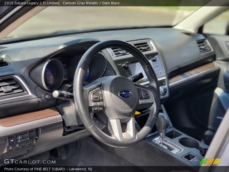 Carbide Gray Metallic / Slate Black 2016 Subaru Legacy 2.5i Limited