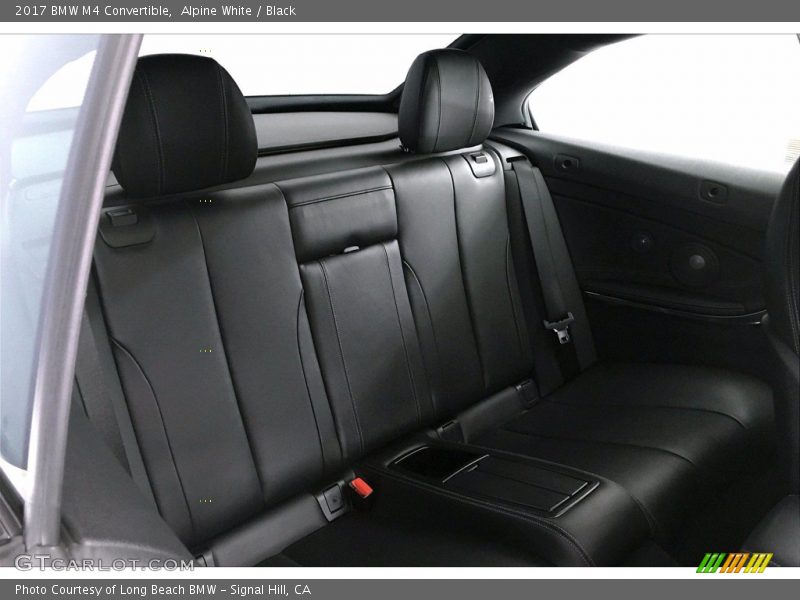 Alpine White / Black 2017 BMW M4 Convertible