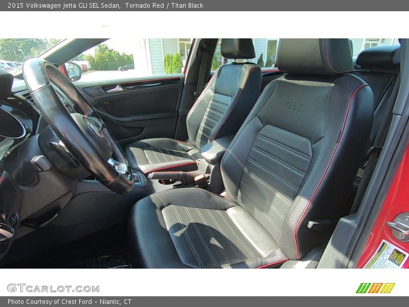 Front Seat of 2015 Jetta GLI SEL Sedan