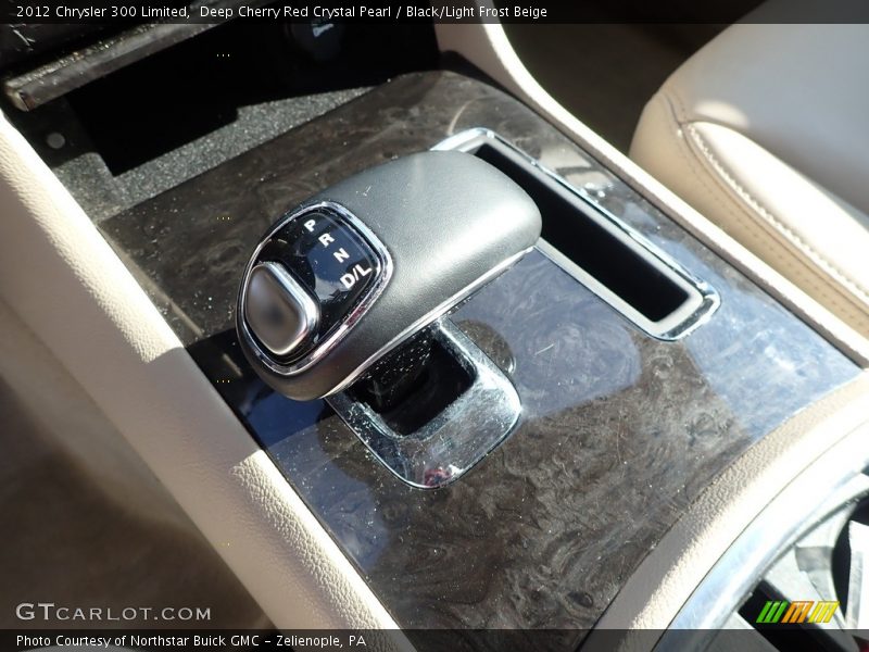 Deep Cherry Red Crystal Pearl / Black/Light Frost Beige 2012 Chrysler 300 Limited