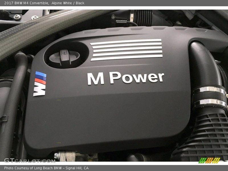  2017 M4 Convertible Engine - 3.0 Liter M TwinPower Turbocharged DOHC 24-Valve VVT Inline 6 Cylinder