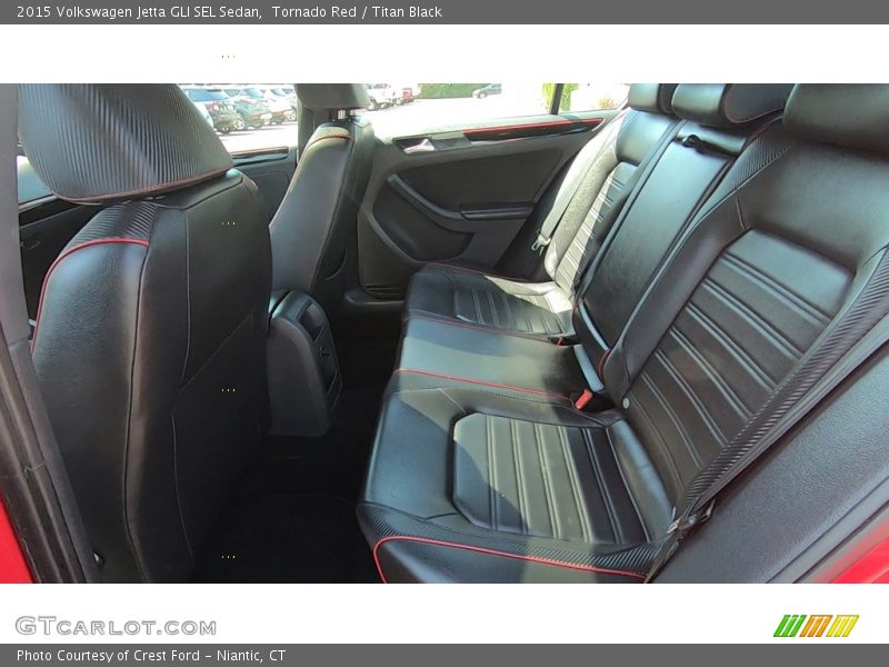 Rear Seat of 2015 Jetta GLI SEL Sedan