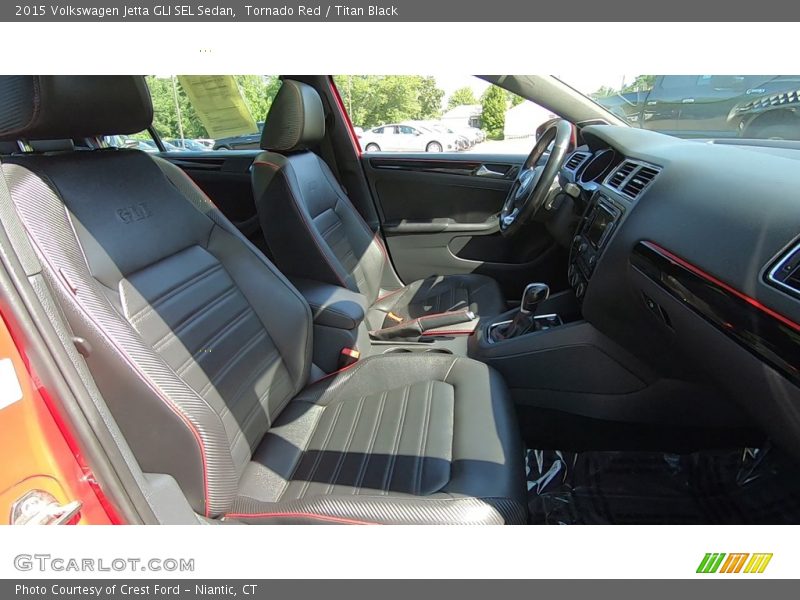Front Seat of 2015 Jetta GLI SEL Sedan