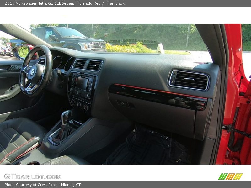Dashboard of 2015 Jetta GLI SEL Sedan