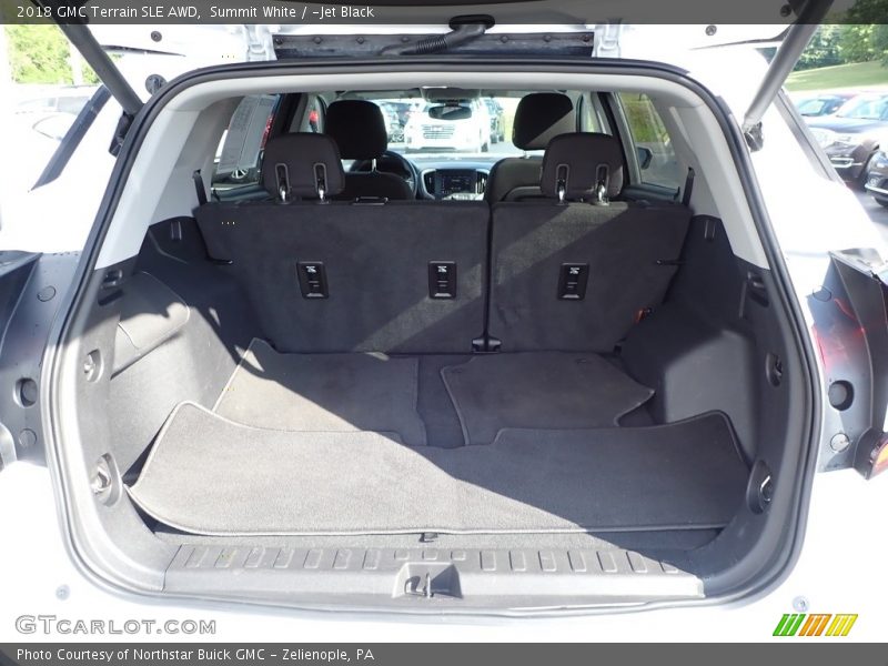 Summit White / ­Jet Black 2018 GMC Terrain SLE AWD