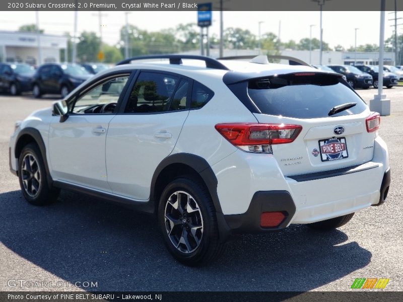 Crystal White Pearl / Black 2020 Subaru Crosstrek 2.0 Premium