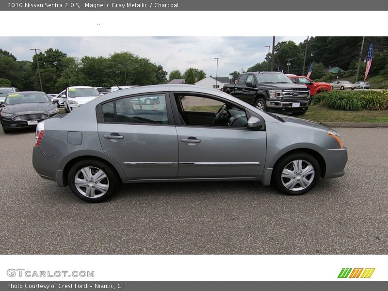 Magnetic Gray Metallic / Charcoal 2010 Nissan Sentra 2.0 S