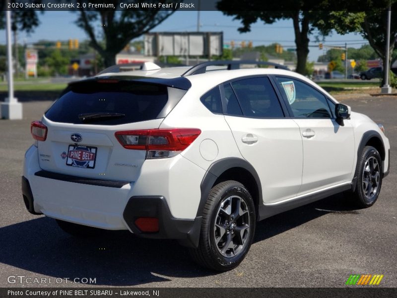 Crystal White Pearl / Black 2020 Subaru Crosstrek 2.0 Premium