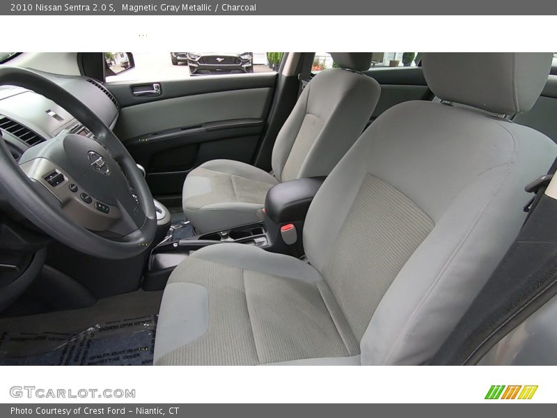 Magnetic Gray Metallic / Charcoal 2010 Nissan Sentra 2.0 S