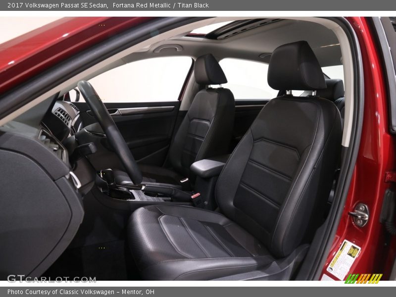 Fortana Red Metallic / Titan Black 2017 Volkswagen Passat SE Sedan