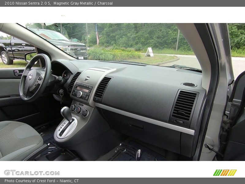 Magnetic Gray Metallic / Charcoal 2010 Nissan Sentra 2.0 S