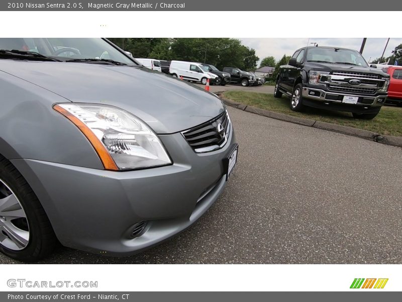 Magnetic Gray Metallic / Charcoal 2010 Nissan Sentra 2.0 S