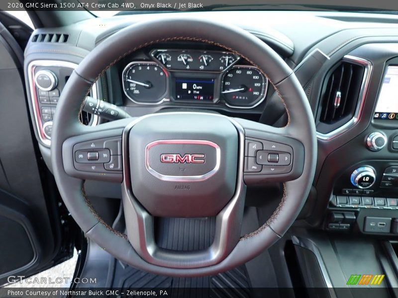  2020 Sierra 1500 AT4 Crew Cab 4WD Steering Wheel