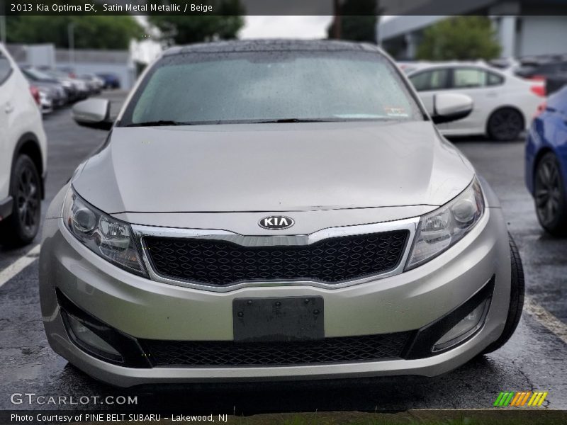 Satin Metal Metallic / Beige 2013 Kia Optima EX