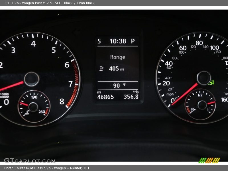  2013 Passat 2.5L SEL 2.5L SEL Gauges