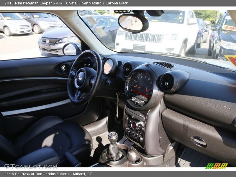 Crystal Silver Metallic / Carbon Black 2015 Mini Paceman Cooper S All4