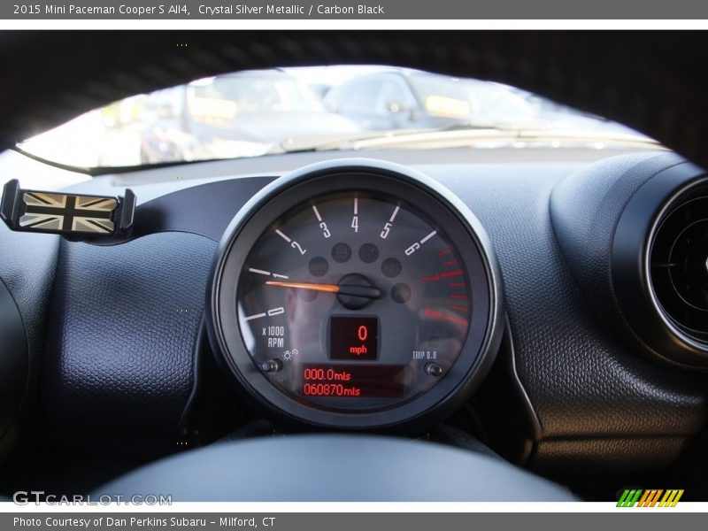 Crystal Silver Metallic / Carbon Black 2015 Mini Paceman Cooper S All4