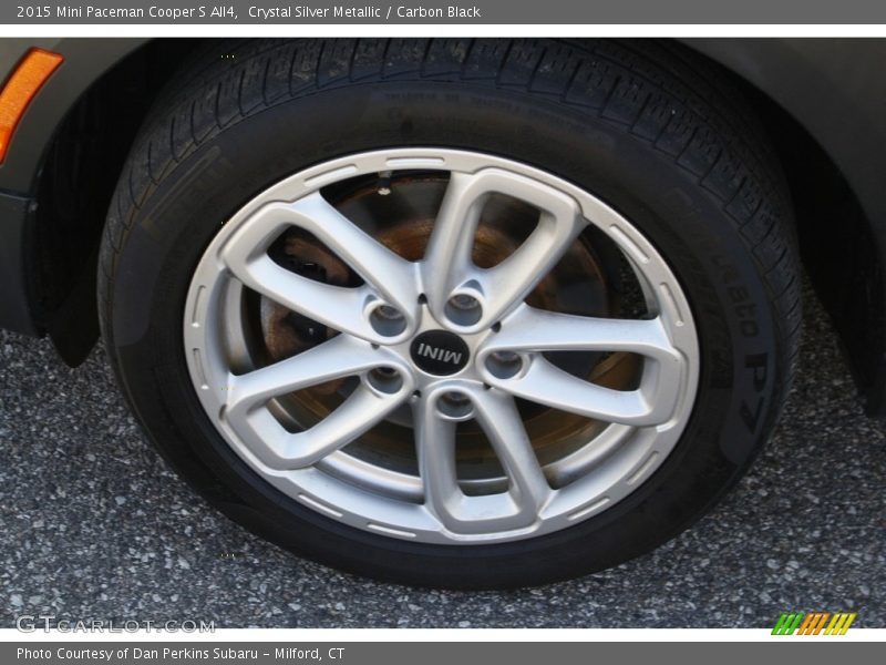 Crystal Silver Metallic / Carbon Black 2015 Mini Paceman Cooper S All4