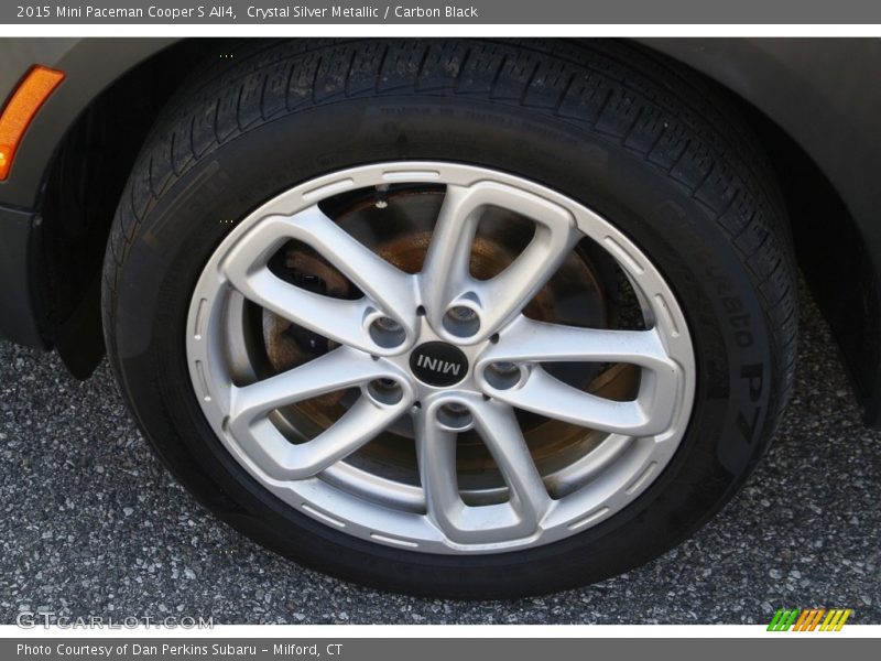 Crystal Silver Metallic / Carbon Black 2015 Mini Paceman Cooper S All4