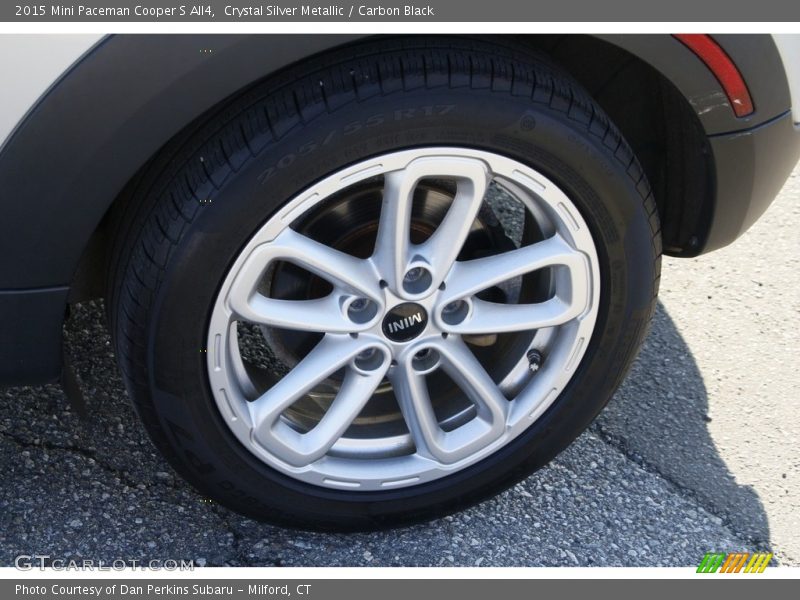 Crystal Silver Metallic / Carbon Black 2015 Mini Paceman Cooper S All4