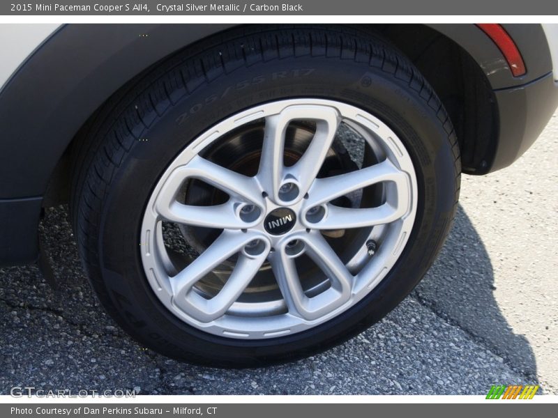 Crystal Silver Metallic / Carbon Black 2015 Mini Paceman Cooper S All4