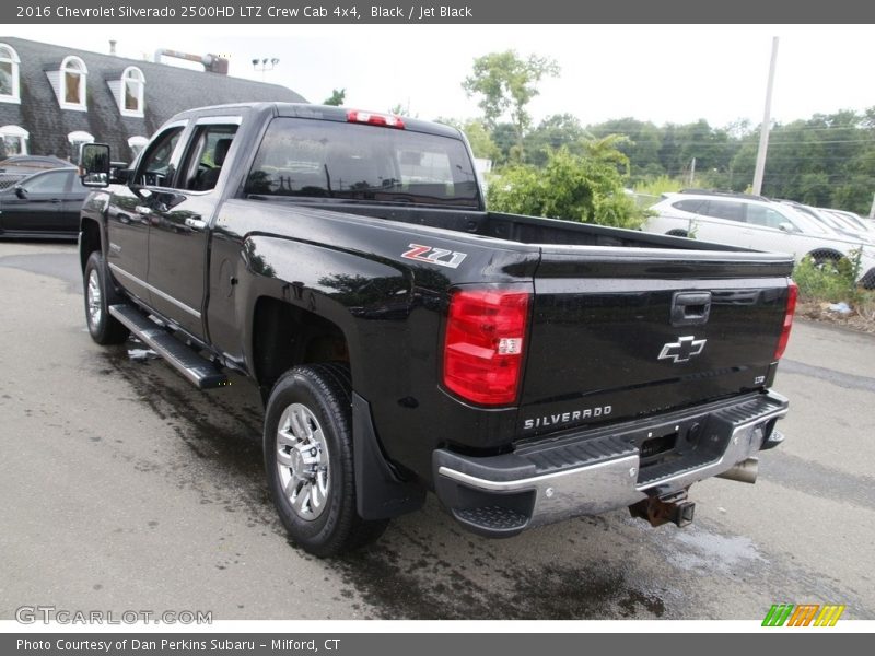 Black / Jet Black 2016 Chevrolet Silverado 2500HD LTZ Crew Cab 4x4