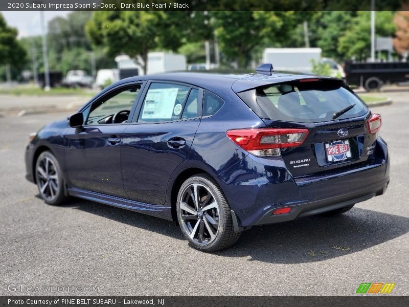 Dark Blue Pearl / Black 2020 Subaru Impreza Sport 5-Door