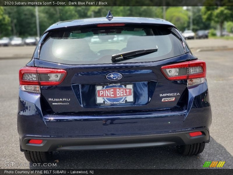 Dark Blue Pearl / Black 2020 Subaru Impreza Sport 5-Door