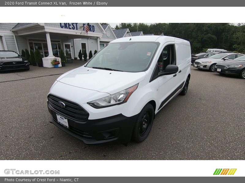 Frozen White / Ebony 2020 Ford Transit Connect XL Van