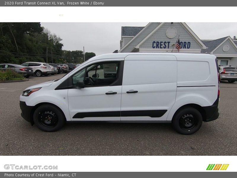 Frozen White / Ebony 2020 Ford Transit Connect XL Van