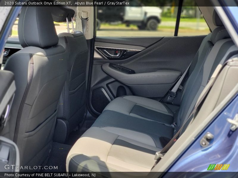 Abyss Blue Pearl / Gray StarTex 2020 Subaru Outback Onyx Edition XT