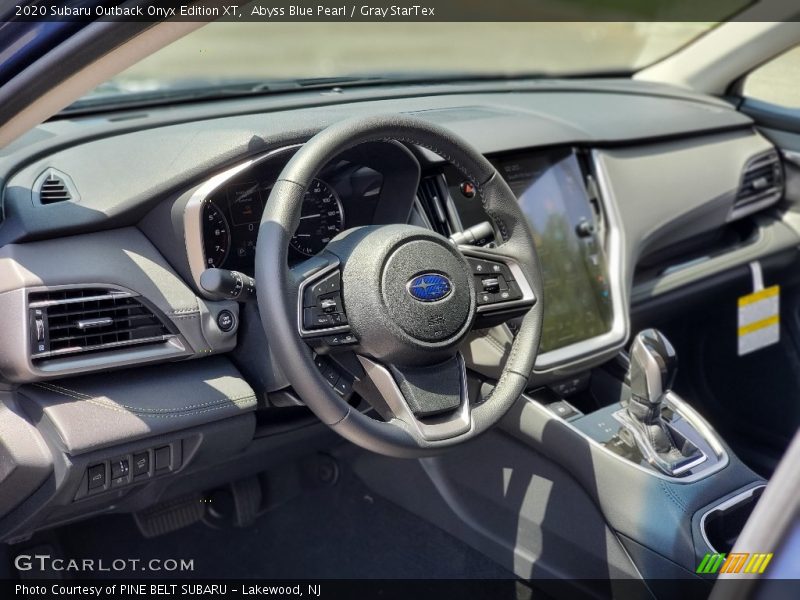 Abyss Blue Pearl / Gray StarTex 2020 Subaru Outback Onyx Edition XT