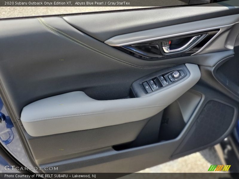 Abyss Blue Pearl / Gray StarTex 2020 Subaru Outback Onyx Edition XT
