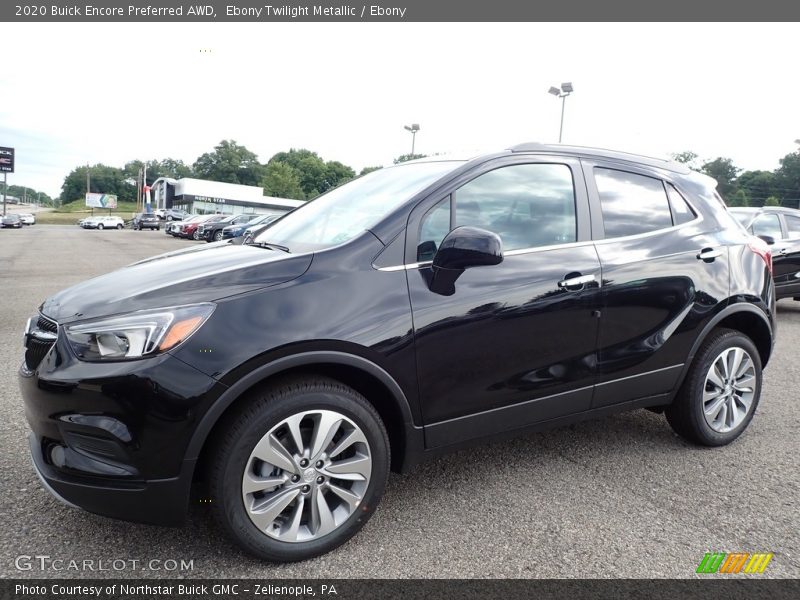 Front 3/4 View of 2020 Encore Preferred AWD