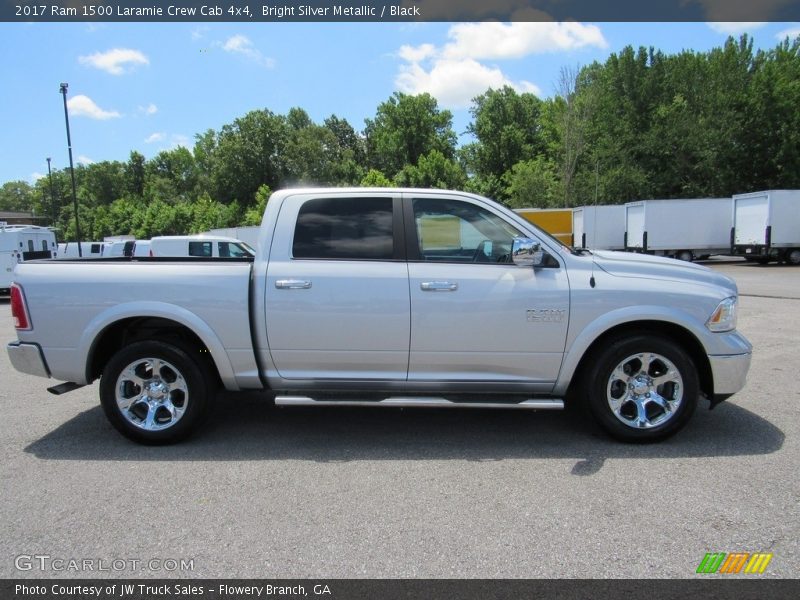  2017 1500 Laramie Crew Cab 4x4 Bright Silver Metallic