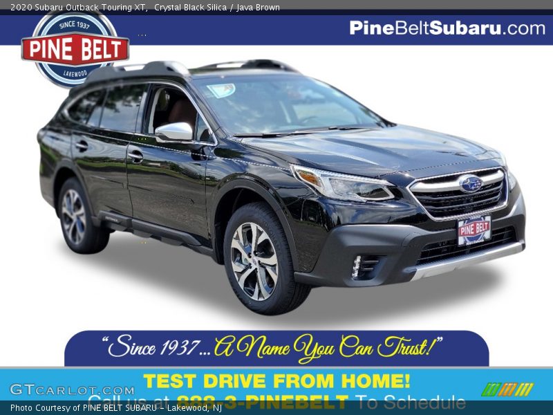 Crystal Black Silica / Java Brown 2020 Subaru Outback Touring XT