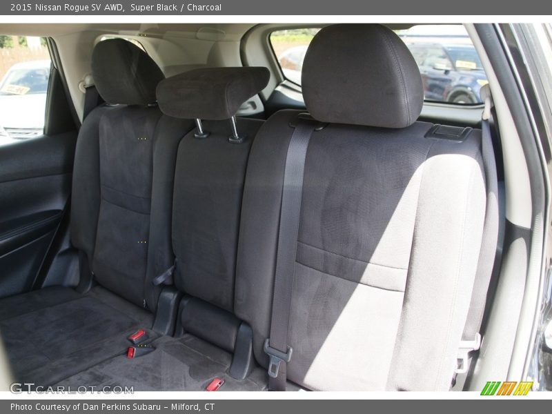 Super Black / Charcoal 2015 Nissan Rogue SV AWD