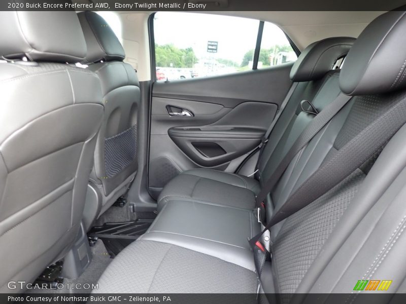 Rear Seat of 2020 Encore Preferred AWD