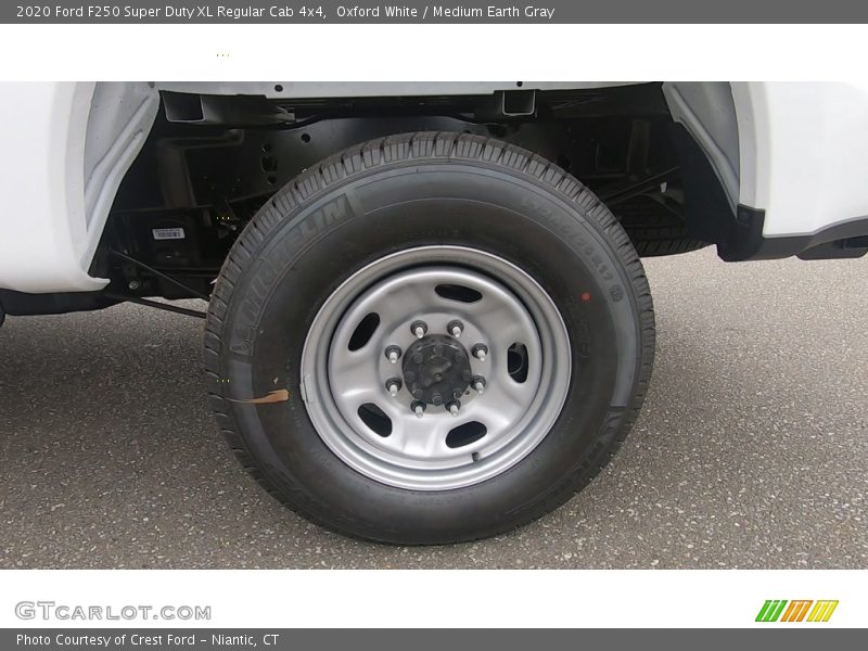 Oxford White / Medium Earth Gray 2020 Ford F250 Super Duty XL Regular Cab 4x4