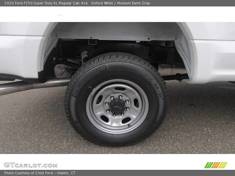 Oxford White / Medium Earth Gray 2020 Ford F250 Super Duty XL Regular Cab 4x4